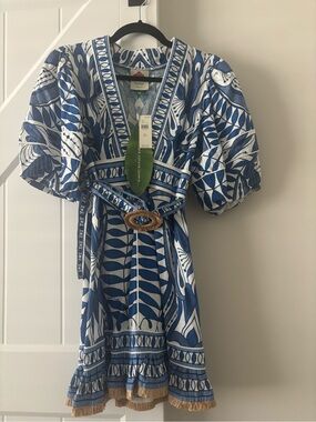 NWT FARM RIO MINI DRESS.